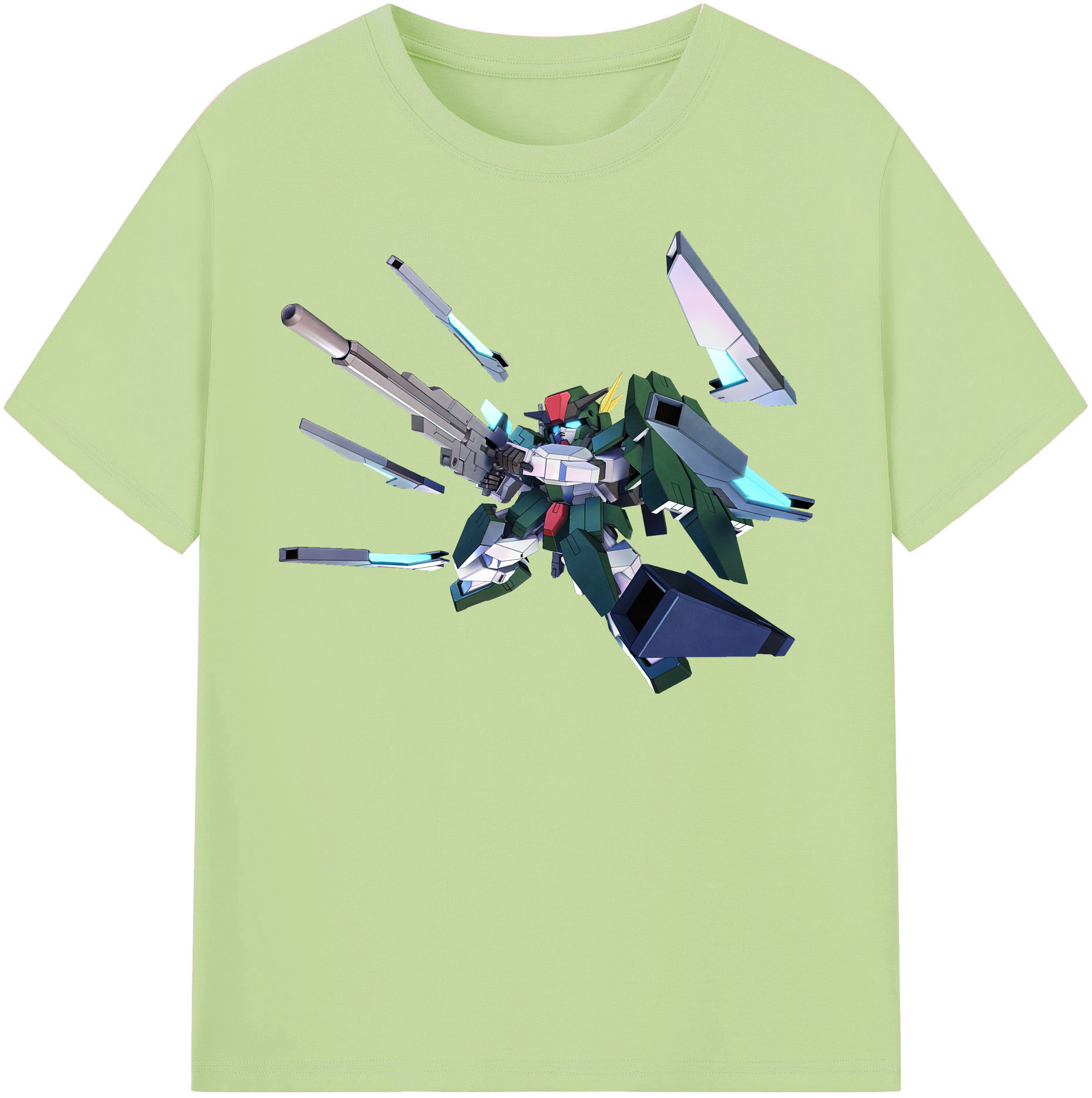 （画像用） 機動戦士ガンダム Mobile Suit Gundam 綿100％半袖Tシャツ（フロントプリント）